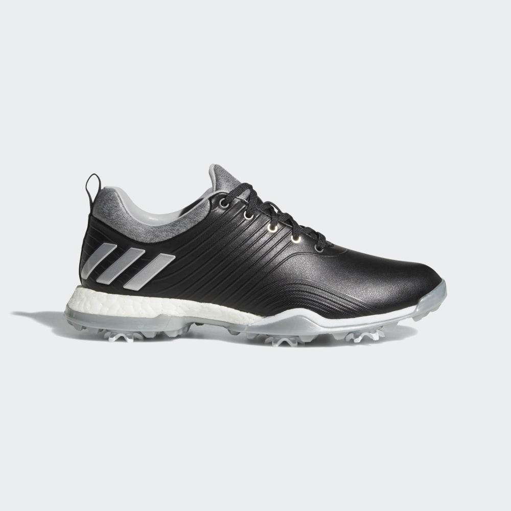 Adidas Women's Adipower 4orged Golf Shoes Black/Silver Metal/Grey Ireland AC8351